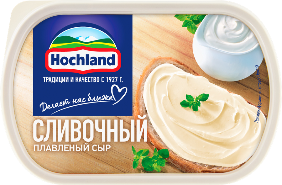 Сыр плавленый HOCHLAND сливочный 55%, без змж, 400г, предпросмотр
