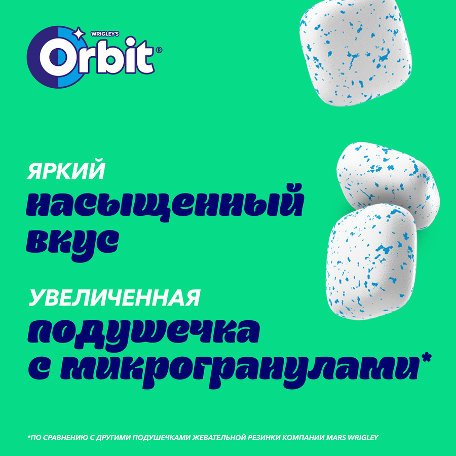 Жевательная резинка ORBIT Refreshers Тропик, 16г, превью