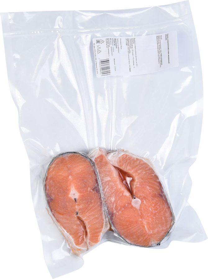 Лосось Атлантический замороженный ЛЕНТА FRESH стейк, весовой, предпросмотр
