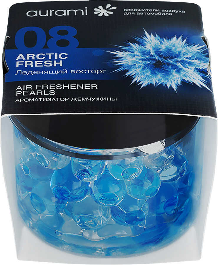 Ароматизатор воздуха AUTOSTANDART Magic Fresh Pearl, Леденящий восторг, 100г, предпросмотр