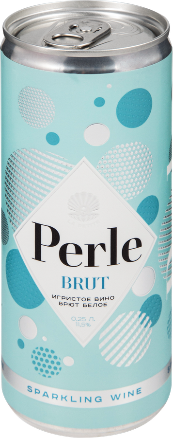 Вино игристое LA PETITE PERLE белое брют, 0.25л, предпросмотр