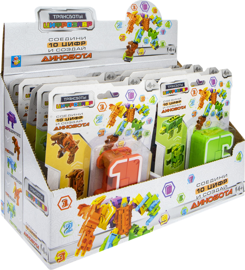 Игрушка 1TOY Трансботы, в ассортименте Арт. Т25405, превью