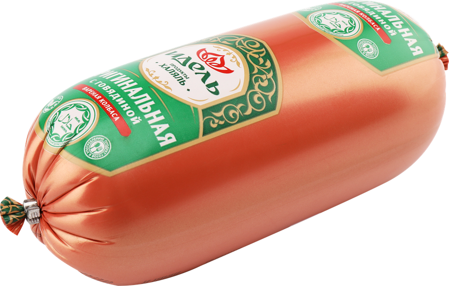 Колбаса вареная ИДЕЛЬ Оригинальная с говядиной, 1кг, предпросмотр