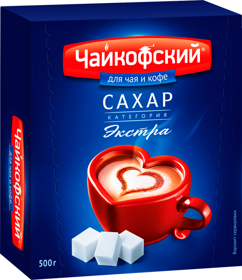 Сахар-рафинад ЧАЙКОФСКИЙ, 500г, предпросмотр