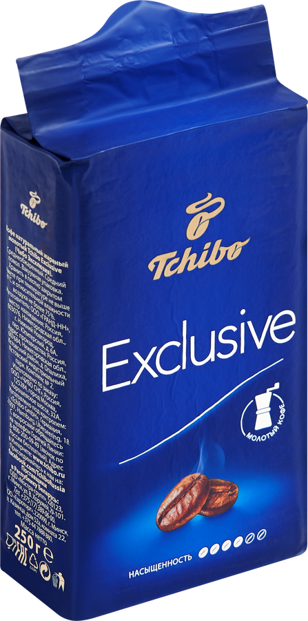 Кофе молотый TIBIO Arabica Exclusive, 250г, предпросмотр