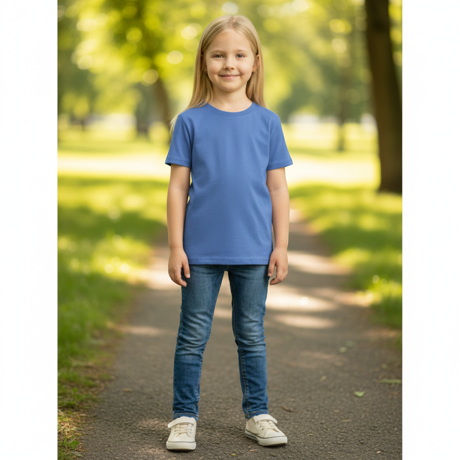 Футболка детская INWIN Kids, синяя, Арт. ob_108/KDT-1, превью