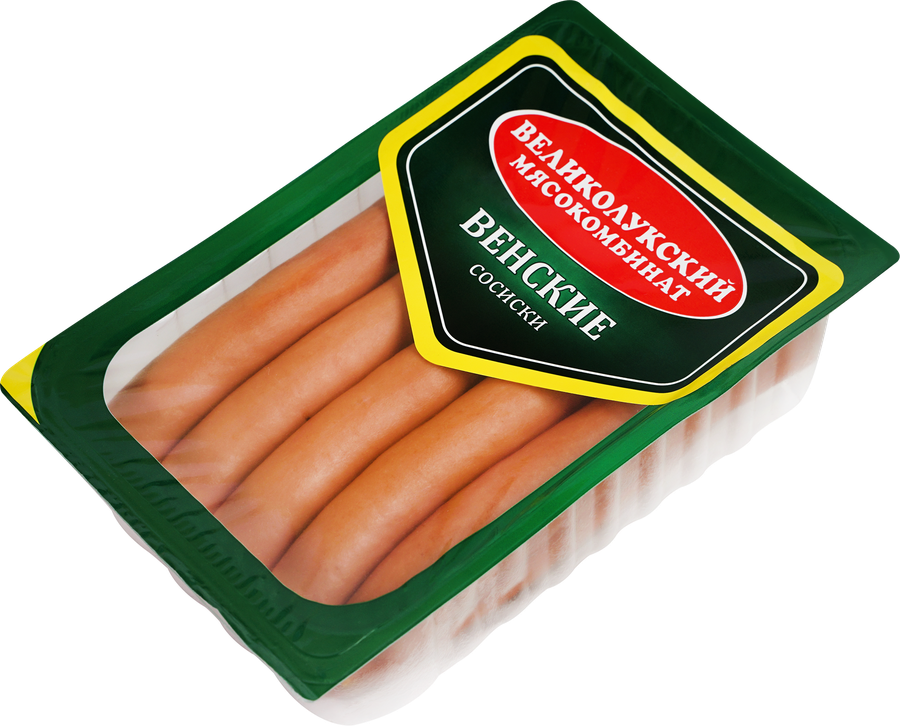Сосиски МК ВЕЛИКОЛУКСКИЙ Венские, 470г, превью