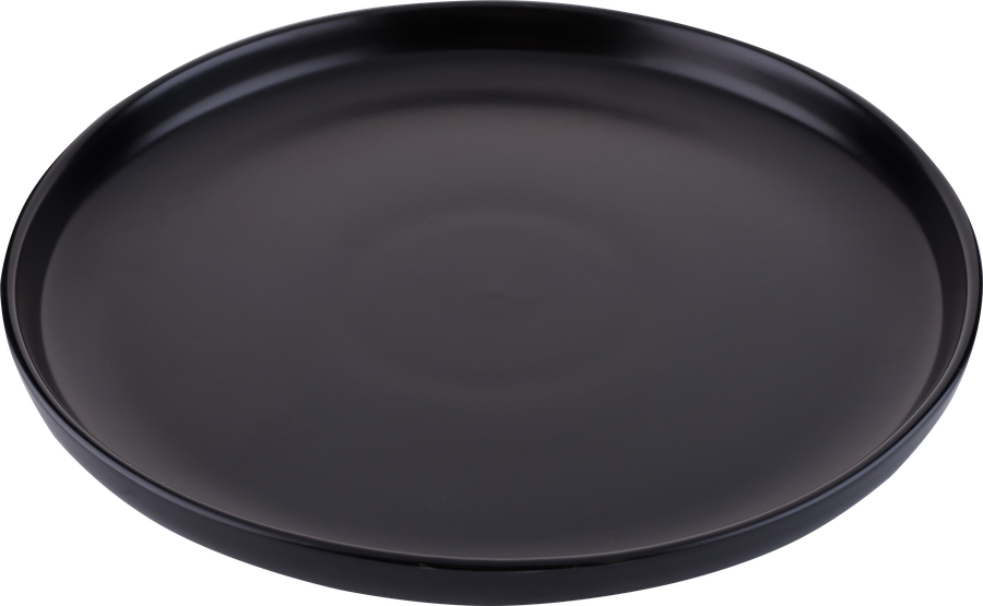 Тарелка обеденная HOMECLUB Matt black 26см, керамика, превью