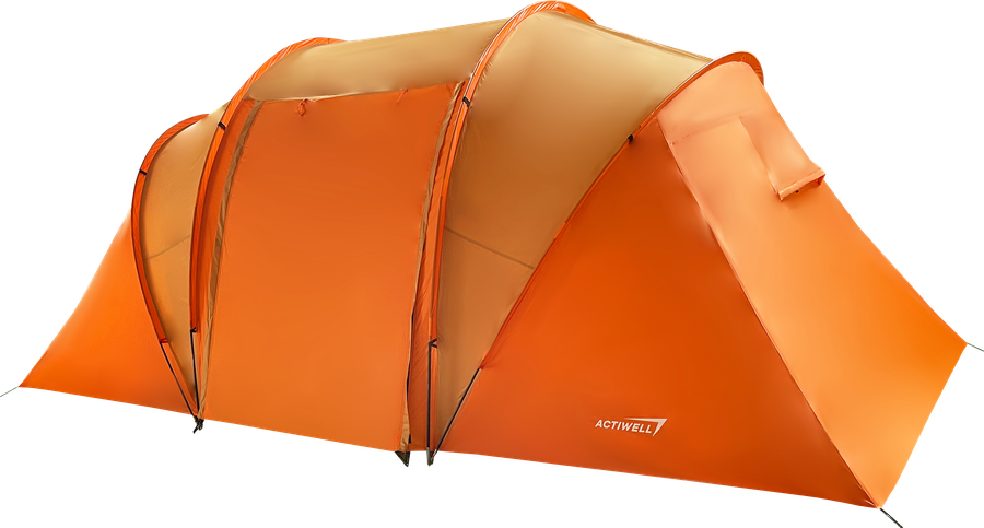 Палатка 4-местная ACTIWELL 210х240х130(внутри)/460х230х185см, Арт. 
MU2010, предпросмотр