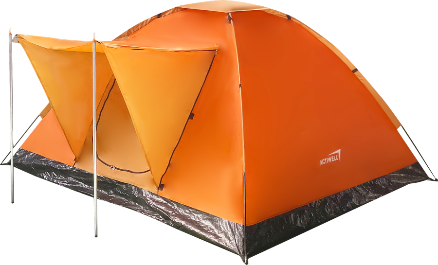 Палатка 3-местная ACTIWELL 210х210х120см, Арт. MU2013, предпросмотр