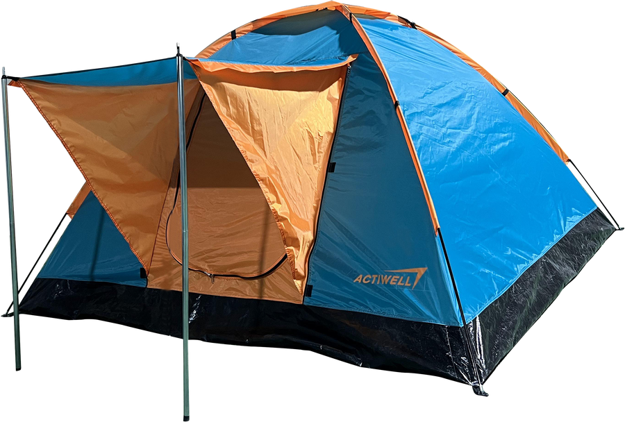 Палатка 3-местная ACTIWELL 210х210х120см, Арт. MU2013, превью