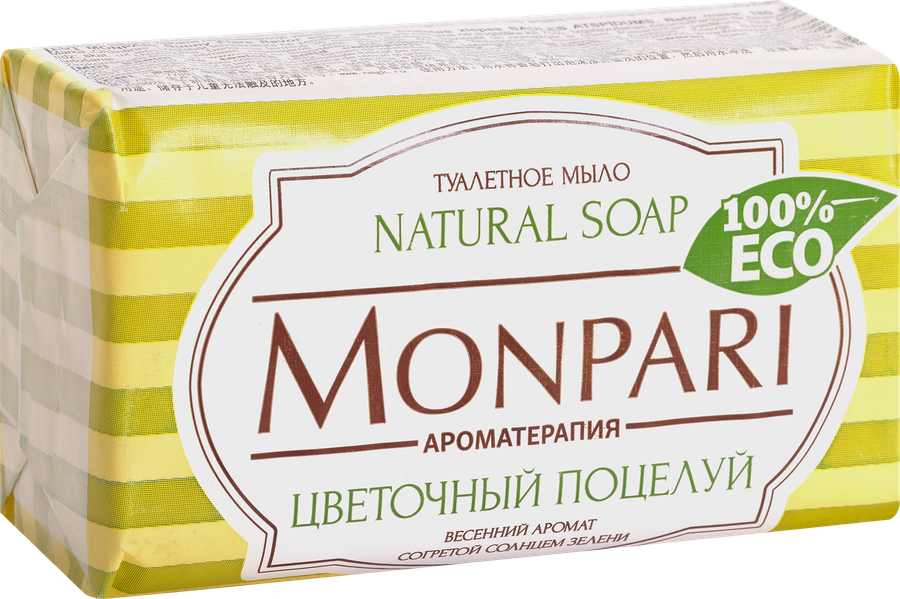 Туалетное мыло MONPARI Цветочный поцелуй, 180г, предпросмотр