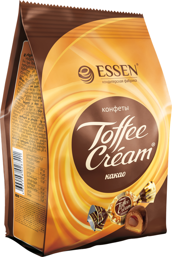 Конфеты ESSEN Toffee cream с какао, 200г, предпросмотр
