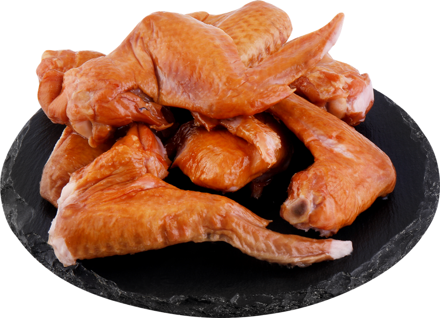 Крыло куриное копчено-вареное ЛЕНТА FRESH, весовое, превью