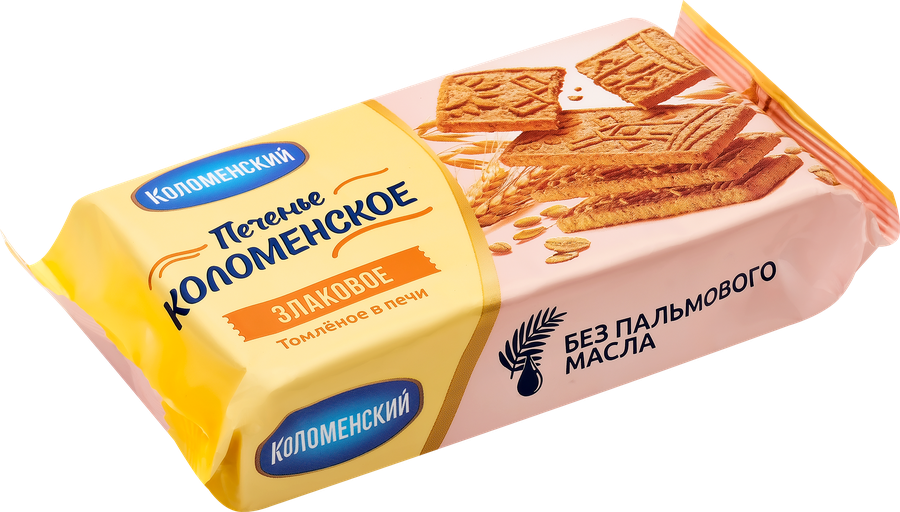Печенье КОЛОМЕНСКОЕ Злаковое, 120г, превью