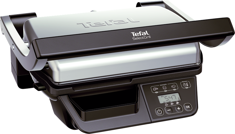 Гриль TEFAL Select, 2000Вт, антипригарное покрытие Арт. GC740B30, превью