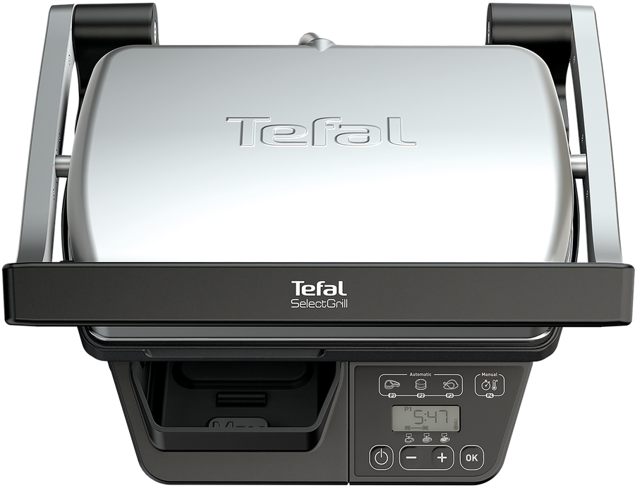 Гриль TEFAL Select, 2000Вт, антипригарное покрытие Арт. GC740B30, предпросмотр