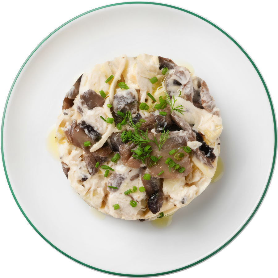 Салат ЛЕНТА FRESH Деревенский с курицей, весовой, предпросмотр