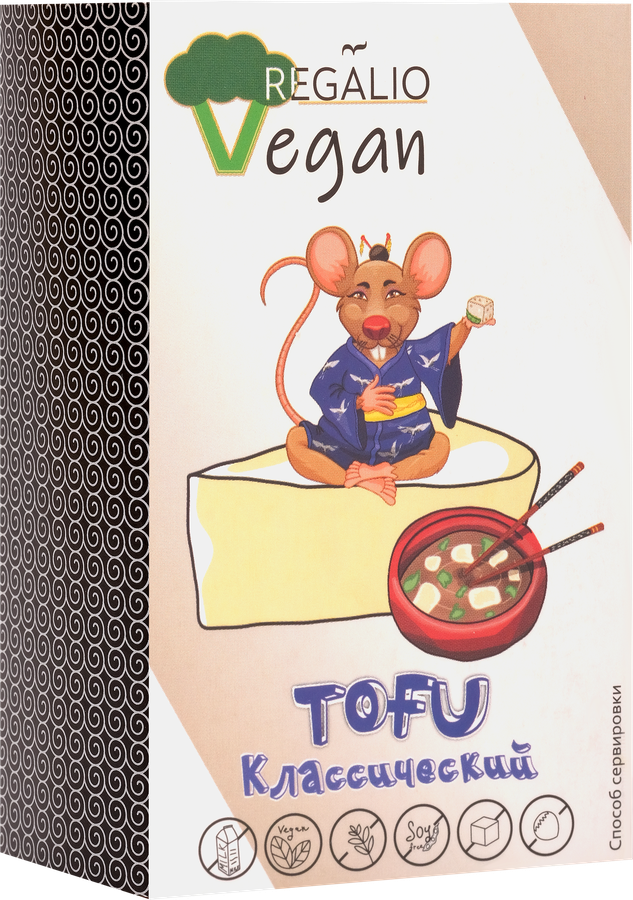 Продукт соевый REGALIO VEGAN Тофу Классический, 200г, предпросмотр