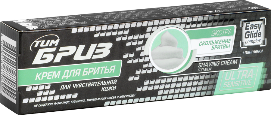 Крем для бритья ТИМБРИЗ Easy Glide complex для чувствительной кожи, 75мл, превью