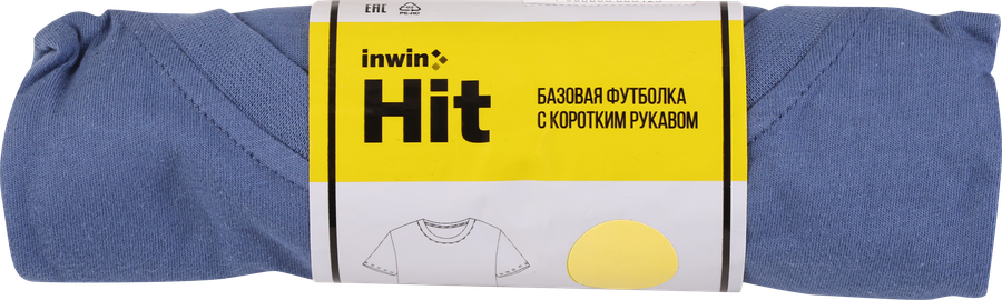 Футболка INWIN голубая, Арт. ob_101/ADT-1, превью