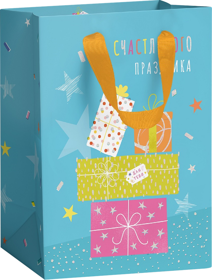 Пакет подарочный Kids 25,5х31,5х11см, превью