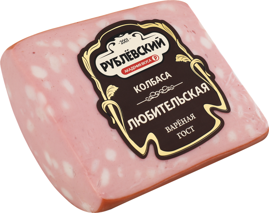Колбаса вареная РУБЛЁВСКИЙ Любительская, категория А, 400г, предпросмотр