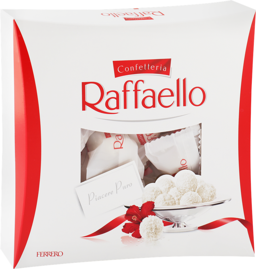 Конфеты RAFFAELLO с цельным миндальным орехом в кокосовой обсыпке, 240г, превью
