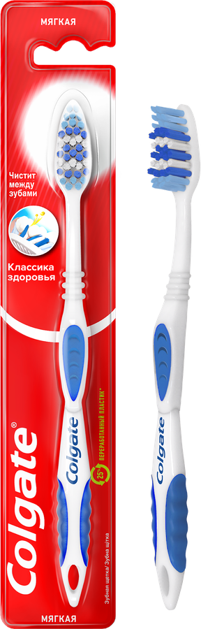 Зубная щетка COLGATE Классика здоровья, мягкая, предпросмотр