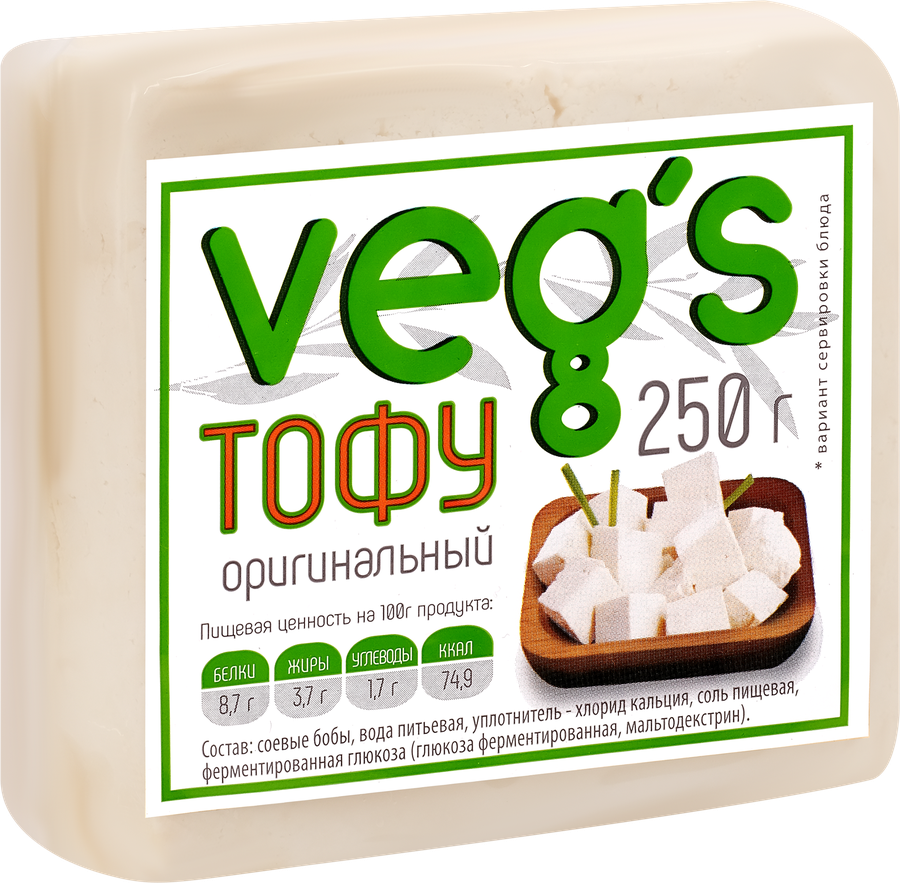Тофу VEG`S Оригинальный, 250г, превью