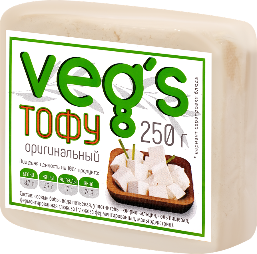 Тофу VEG`S Оригинальный, 250г, превью