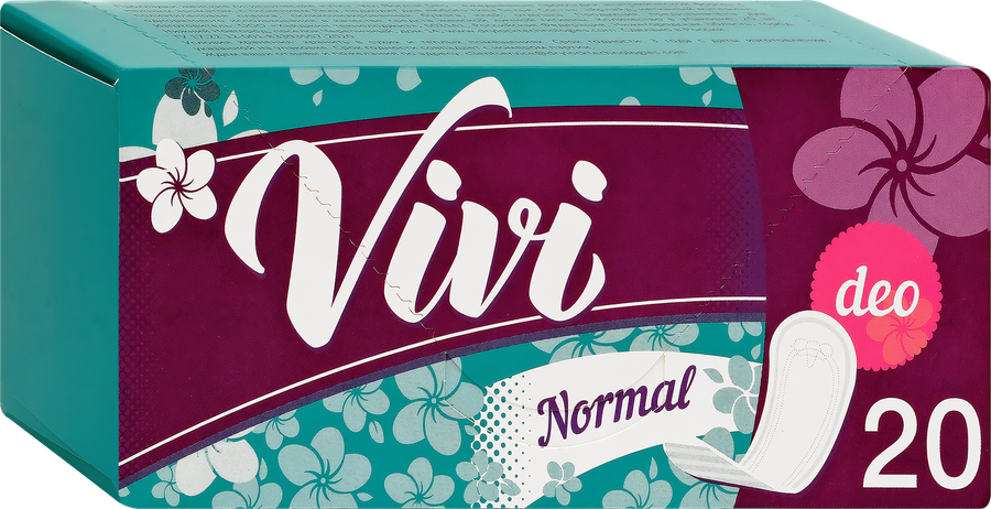 Прокладки ежедневные VIVI Panty Air&Soft Deo, 20шт, предпросмотр