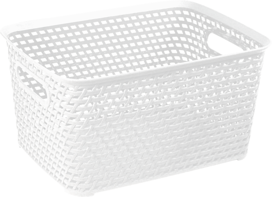 Ящик IDEA Ротанг 28х18,5х12,6см, микс цветов, 4л, превью