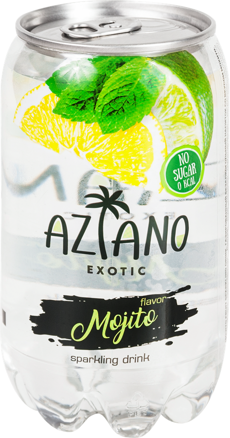 Напиток AZIANO Mojito газированный, 0.35л, превью