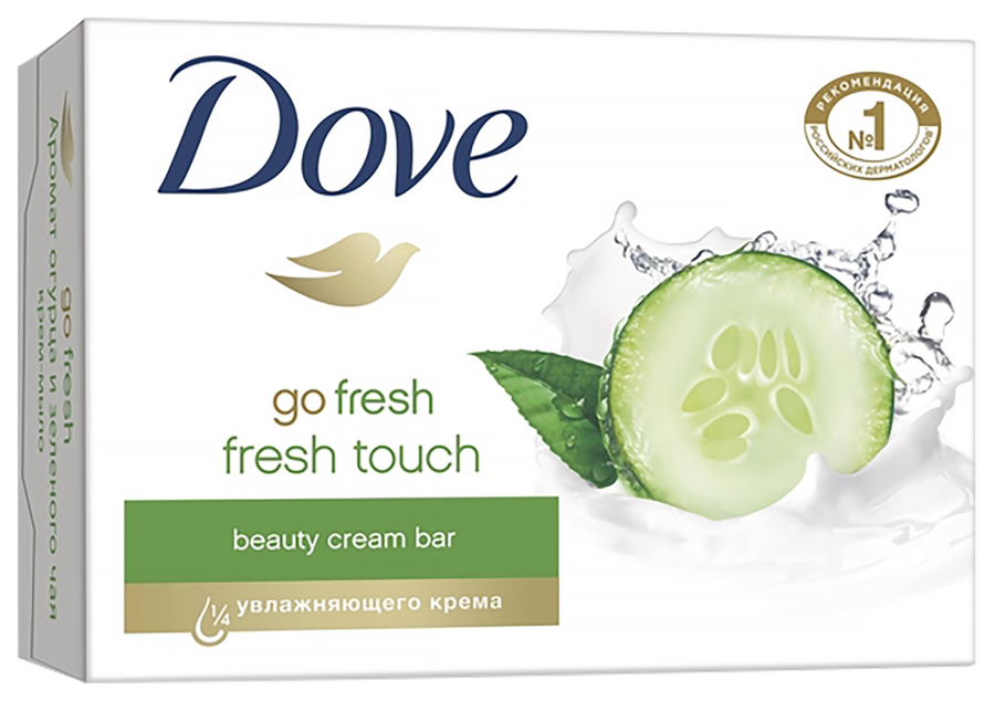 Крем-мыло DOVE Прикосновение свежести, 135г, предпросмотр