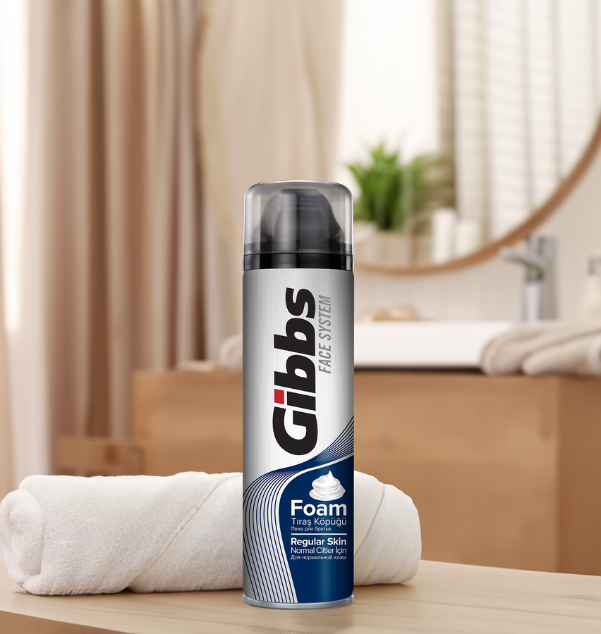 Пена для бритья GIBBS Regular, 200мл, превью