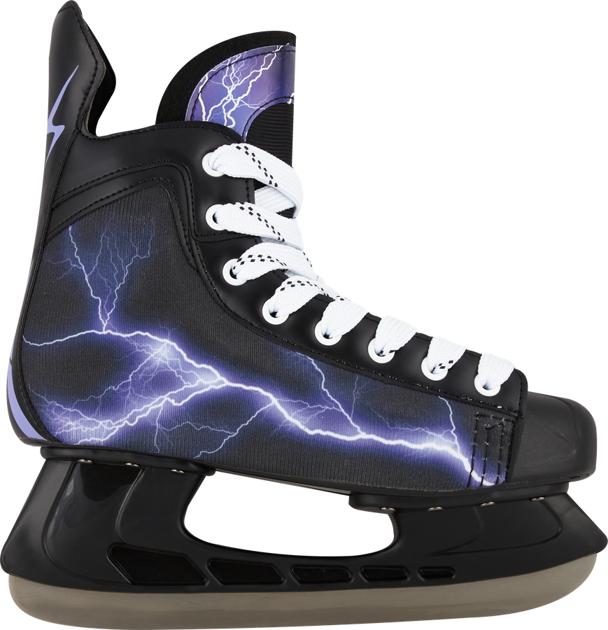 Коньки хоккейные р. 39–41 черные, Арт. PW-206G, предпросмотр