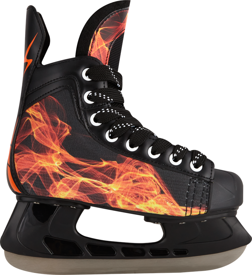 Коньки хоккейные р. 39–41 черные, Арт. PW-206G, предпросмотр