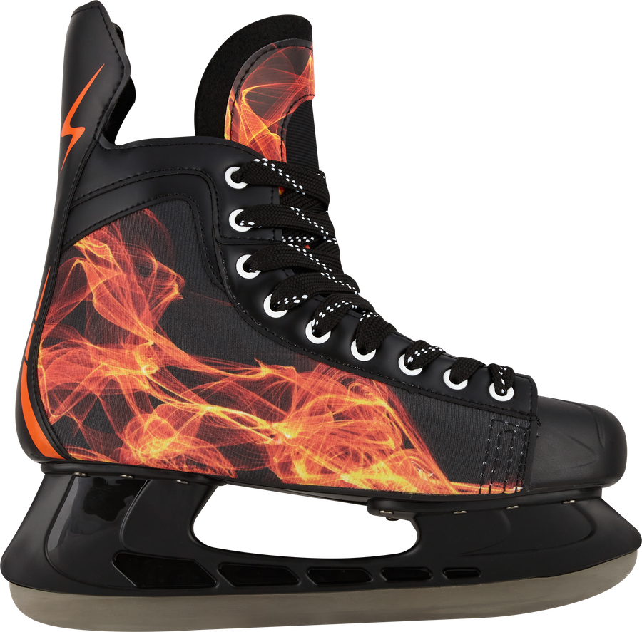 Коньки хоккейные р. 42–43 черные, Арт. PW-206G, превью
