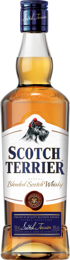 Виски SCOTCH TERRIER Скотч Терьер шотландский купажированный 40%, 0.7л, предпросмотр