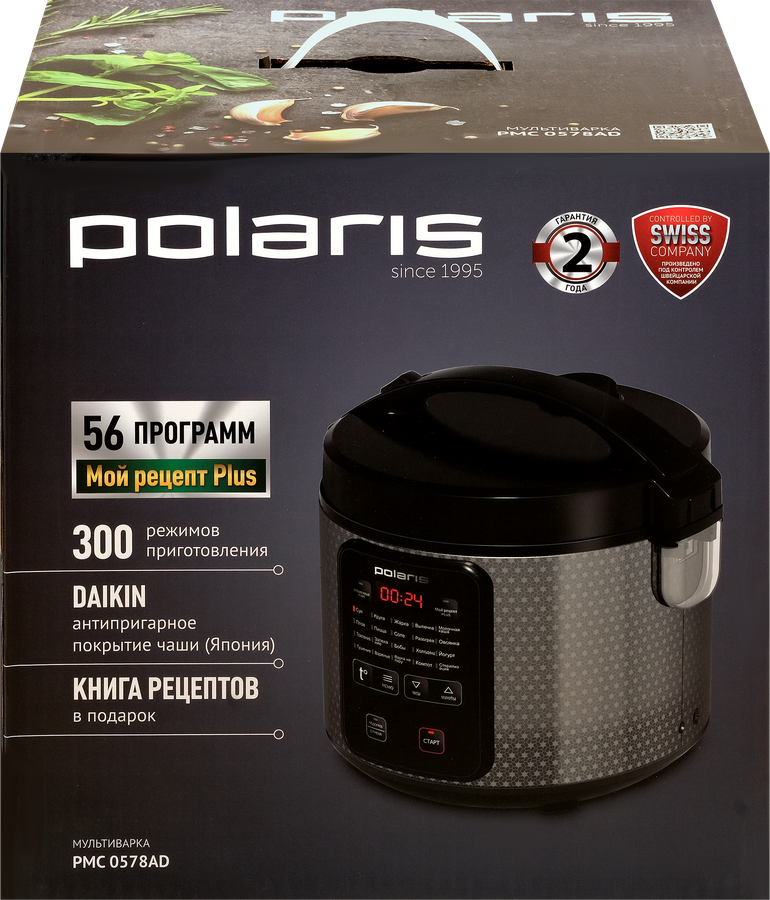 Мультиварка POLARIS чаша 5л, PMC 0578AD, превью
