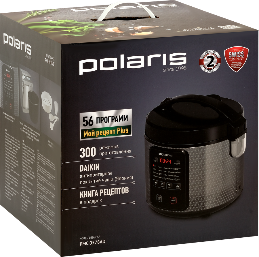 Мультиварка POLARIS чаша 5л, PMC 0578AD, превью