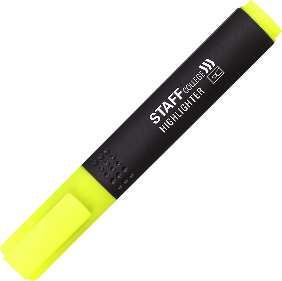 Набор текстовыделителей STAFF College Stick, 1-4мм, в ассортименте, 4шт, превью