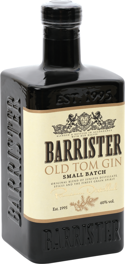Джин BARRISTER Old Tom дистиллированный 40%, 0.7л, предпросмотр
