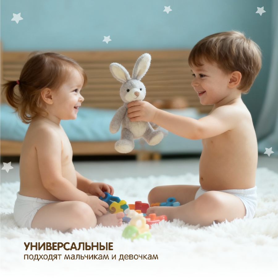Подгузники YOKOSUN Premium S 3–6кг, 72шт, превью