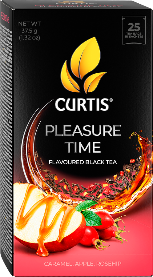Чай черный CURTIS Pleasure Time арома, 25пак, предпросмотр