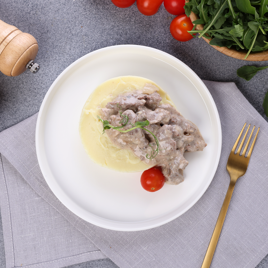Бефстроганов ЛЕНТА FRESH с картофельным пюре, 260г, предпросмотр