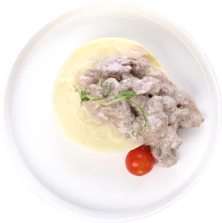 Бефстроганов ЛЕНТА FRESH с картофельным пюре, 260г, предпросмотр