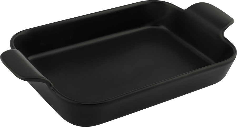 Форма для запекания HOMECLUB Matt Black 34,8x19,5x6,5см, керамика, 1.6л, превью