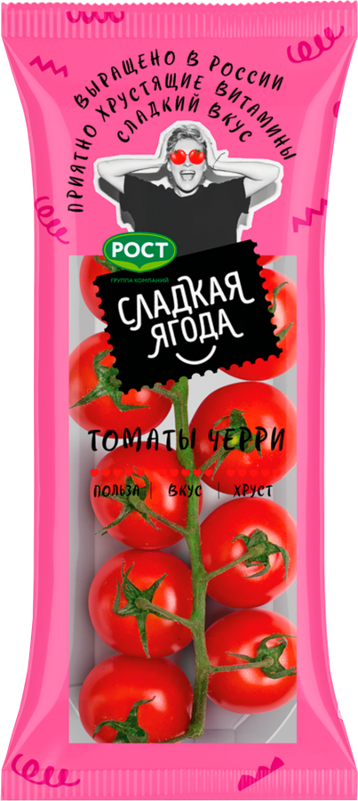 Томаты черри Сладкая ягода, 200г, превью